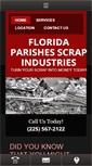 Mobile Screenshot of floridaparishscrap.com